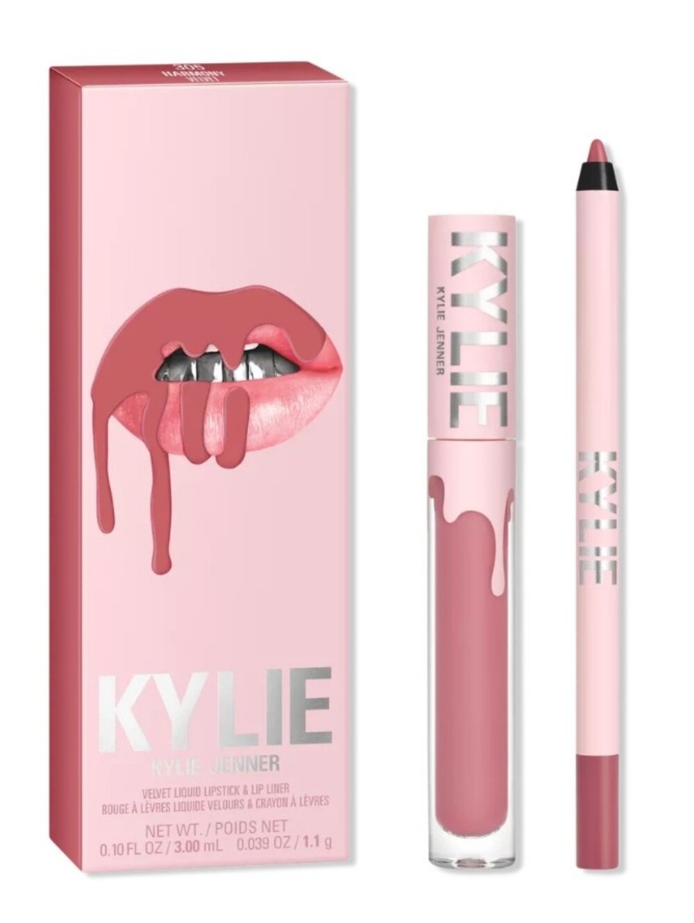Kylie Cosmetics Velvet Liquid Lipstick & Lip Liner - Harmony